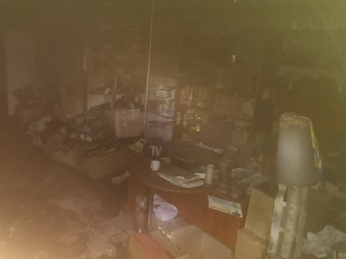В Мариуполе подожгли офис волонтеров