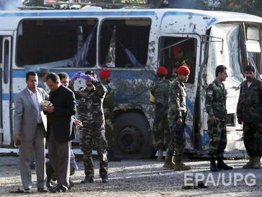 В Кабуле террорист-смертник взорвал автобус с военными