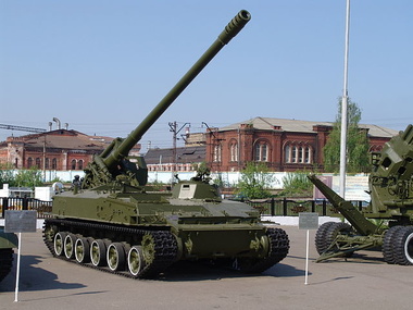 СМИ: Из Луганска в направлении Донецка отправилась артиллерия боевиков
