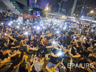 В Гонконге протестующие опять вышли на улицы