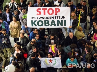 Курдские демонстранты оккупировали парламент в Гааге