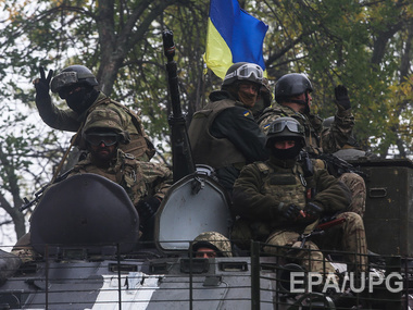 Из зоны АТО возвращается добровольческий батальон "Киевская Русь"