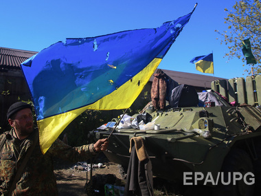 Пресс-центр АТО: Боевики трижды обстреляли позиции украинских военных под Дебальцево
