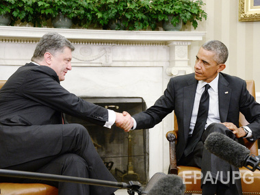 Белый дом: Порошенко и Обама договорились о давлении на Путина