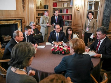 В Милане начался второй раунд переговоров Порошенко и Путина