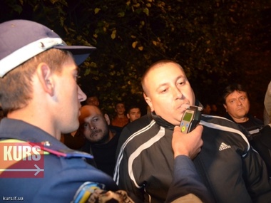 В Ивано-Франковске очевидцы ДТП заставили ГАИ подтвердить, что виновный находится в состоянии опьянения