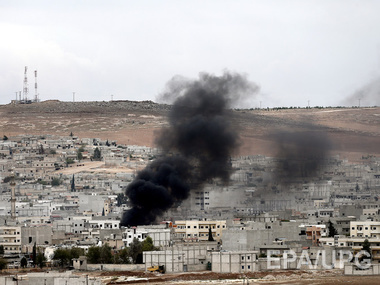 Международная коалиция нанесла шесть воздушных ударов по позициям исламистов в Кобани