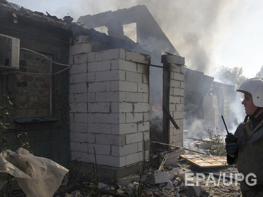 Красный Крест поможет с восстановлением разрушенных домов в Донецкой области