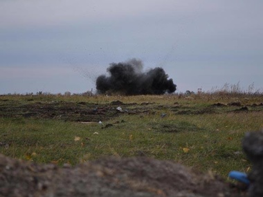 Пресс-центр АТО: Террористы обстреливали Дебальцево из артиллерии и аэропорт Донецка из гранатометов