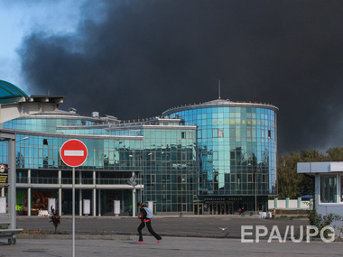 Пресс-центр АТО: Боевики обстреляли Донецкий аэропорт из миномета