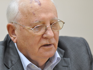 Горбачев: История наказывает тех, кто опаздывает, Обаме надо бы открыть глаза