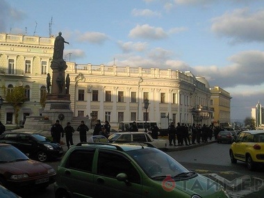 Пророссийский "Екатерининский марш" в Одессе не состоялся