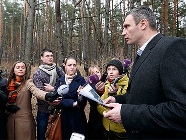 Кличко: Киевляне-участники АТО получат землю в Быковне