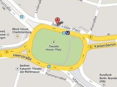 Google вернул площади в Берлине имя Адольфа Гитлера