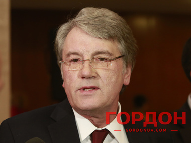 Ющенко поздравил Кравчука: Сегодня ваше мнение имеет безупречный авторитет и уважение