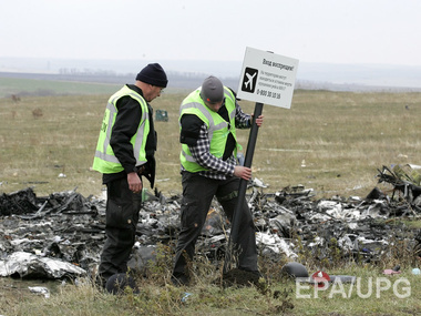 ОБСЕ: На месте крушения Boeing 777 на Донбассе нашли останки тел