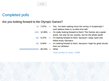 Западные медиа осмеяли лестный опрос на сайте Олимпиады в Сочи