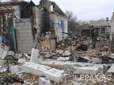 Горсовет: За прошлые сутки в Донецке разрушены три дома и один полностью уничтожен