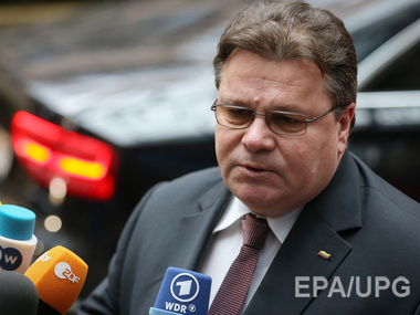 Глава МИД Литвы: Я не раз говорил, что Россия поддерживает террористов
