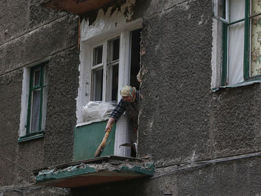 В Дебальцево установили пункт обогрева для тех, кто потерял жилье