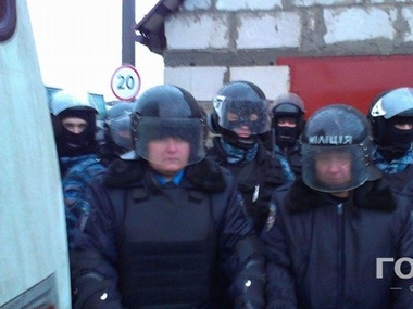 Протест под стенами "Межигорья". Фоторепортаж