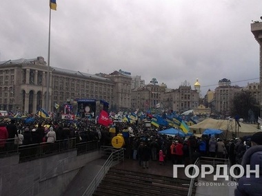Правоохранители насчитали на Вече в Киеве восемь тысяч человек