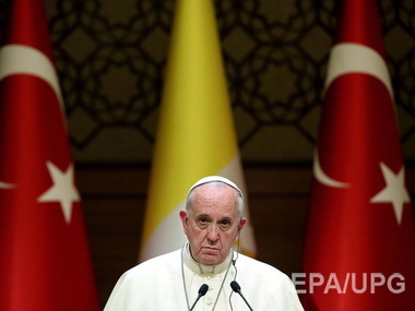 Папа Римский призвал помочь Турции в поддержке беженцев из Сирии и Ирака