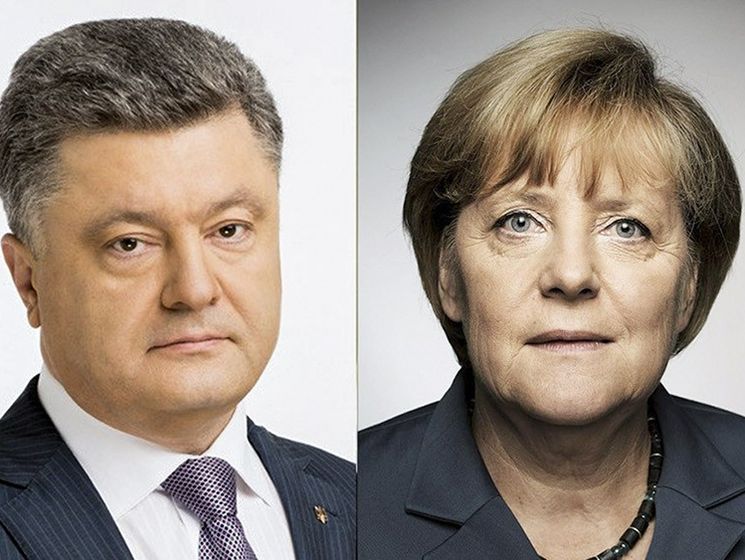 Меркель заявила Порошенко, что будет делать все для деэскалации ситуации с захватом украинских военных и кораблей в Керченском проливе