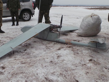 Украинские военные нашли сбитый зенитчиками российский беспилотник