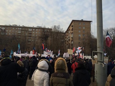 На митинге врачей в Москве объявили о начале кампании за отставку мэра Собянина