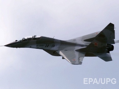 В Подмосковье потерпел крушение истребитель МиГ-29
