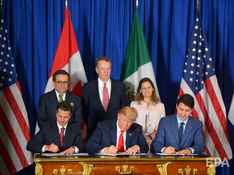 ﻿США, Мексика і Канада підписали торгову угоду на саміті G20