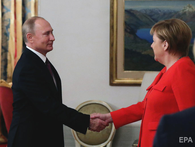 Меркель обсудила с Путиным ситуацию в Сирии, в Керченском проливе и Азовском море – спикер правительства ФРГ
