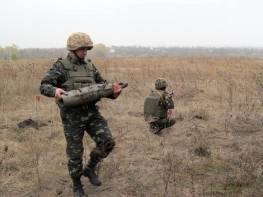 За весь период проведения АТО украинские саперы уничтожили около 10,7 тыс. взрывоопасных предметов