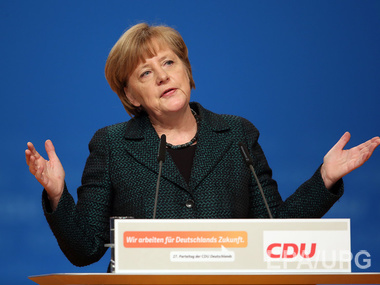 Меркель переизбрали на пост председателя "Христианско-демократического союза Германии"