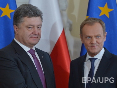 Порошенко обсудил с Туском финпомощь ЕС для Украины