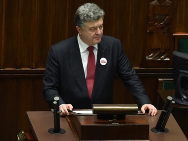 Порошенко: Мечтаю стать депутатом Европарламента от Украины