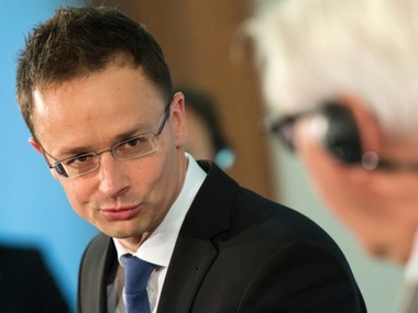 В Украине с рабочим визитом пребывает министр иностранных дел Венгрии