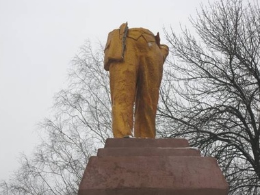 В Кривом Роге местный евромайдан предложил снести все памятники Ленину