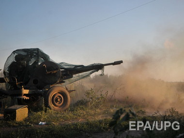 Пресс-центр АТО: За ночь боевики шесть раз обстреляли украинских военных