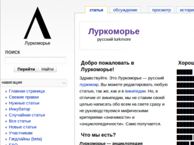 Роскомнадзор заблокировал сайт "Луркмор"