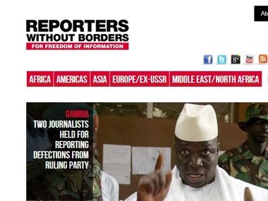 "Репортеры без границ" потрясены принятым в Украине законом Колесниченко-Олейника
