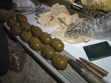 В Одессе возле здания волонтерской организации обнаружили арсенал боеприпасов