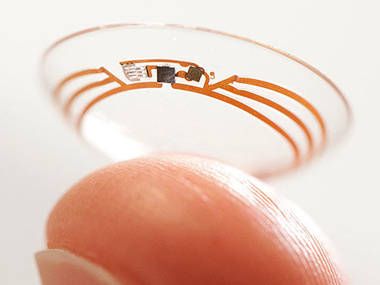 Google создал "умные" контактные линзы