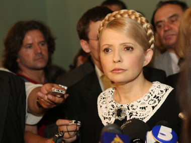 Тимошенко: Если Янукович подпишет "принятые" законы, оппозиция должна идти в Европейский суд