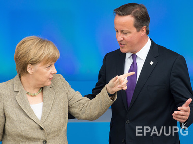 Меркель и Кэмерон обсудят ситуацию в Украине