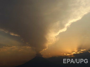 В Мексике активизировался вулкан Колима