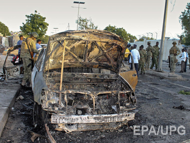 В столице Сомали произошел сильный взрыв