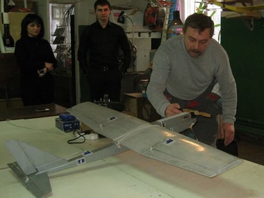 На станции юных техников в Николаевской области смастерили беспилотник для АТО
