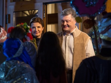 Порошенко поздравил украинцев с Рождеством. Фоторепортаж